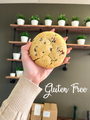 
            
                Load image into Gallery viewer, Gluten Free Chocolate Chip Cookie
            
        